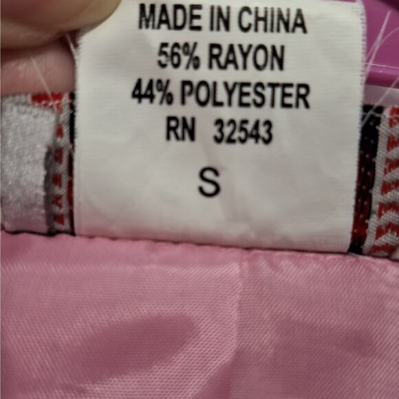 HeartSoul Baby Pink Floral Blazer Size Small - Picture 7 of 7